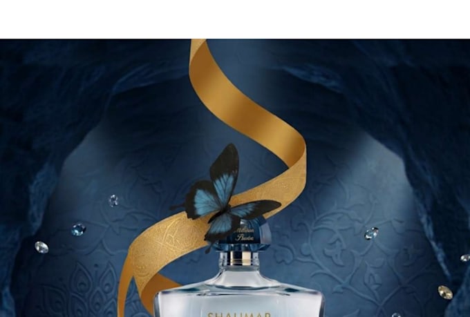 design a luxury perfume social media ad poster